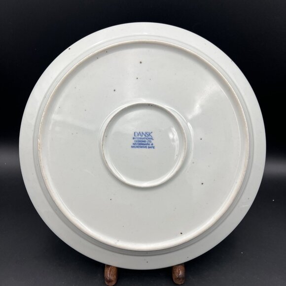 VTG Dansk Designs Denmark Blue Mist 13" Large Chop Plate Platter Niels Refsgaard - Picture 3 of 9